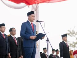 Ketua DPRD Provinsi Jambi Hafiz Fattah Bacakan Teks Proklamasi di HUT RI ke-80
