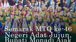 Bupati Kerinci Buka MTQ ke-46 Kerapatan Adat Negeri Jujun di Koto Baru