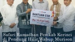 Wabup Murison Safari Ramadhan di Pendung Hilir
