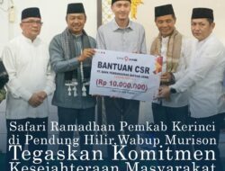 Wabup Murison Safari Ramadhan di Pendung Hilir