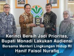 Bupati Kerinci Audiensi dengan Menteri Lingkungan Hidup, Bahas Pengelolaan Sampah Terpadu