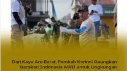 Dari Kayu Aro Barat, Pemkab Kerinci Gaungkan Gerakan Indonesia ASRI untuk Lingkungan Bersih dan Sehat