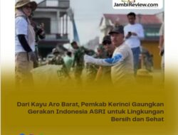 Dari Kayu Aro Barat, Pemkab Kerinci Gaungkan Gerakan Indonesia ASRI untuk Lingkungan Bersih dan Sehat