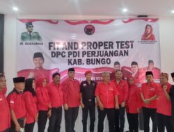 PDIP Rampungkan Fit and Proper Test Ketua PAC Se-Provinsi Jambi