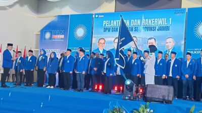 Dilantik Zulhas, Ini Nama-nama Pimpinan PAN Jambi Periode 2024-2029