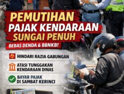 Pemkot Sungai Penuh Gencarkan Pemutihan Pajak Kendaraan, Warga Diimbau Hindari Tunggakan dan Razia