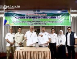 Pemkab Kerinci dan BULOG Tandatangani NPHD untuk Perkuat Ketahanan Pangan