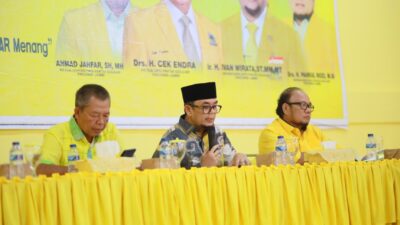 Belum Genap 6 Bulan Menjabat, CE Revitalisasi Pengurus Golkar Jambi