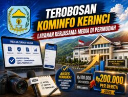 Terobosan Kominfo Kerinci 2026: Kerja Sama Media Online Dipermudah, Publikasi Naik Jadi Rp200 Ribu
