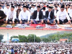 Pimpinan DPRD Sungaipenuh Ikuti Shalat Idul Fitri 1447 H