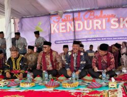 Monadi Hadiri Kenduri Sko Lima Desa Tanjung Pauh Mudik, Ajak Masyarakat Lestarikan Budaya Kerinci