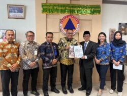 Sambangi BNPB, Wali Kota Alfin Usulkan Rehabilitasi Infrastruktur dan Penanganan Bencana