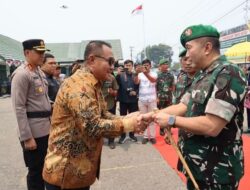 Wako Alfin Sambut Kunjungan Kerja Pangdam XX/TIB, Perkuat Sinergi Lintas Sektor