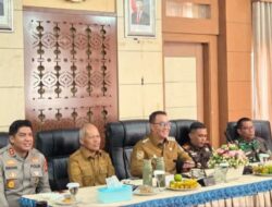 Wako Alfin dan Wawako Azhar Ikuti Rakor Karhutla Bersama Menko Polkam RI
