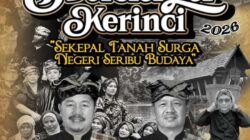 Festival Budaya Kerinci 2026 Digelar 22–25 Oktober, Hadirkan Beragam Atraksi Budaya